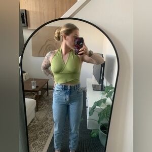 Chic Olive Halter Top